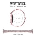 thumbnail image 5 of For Apple Watch Series 3/2/1 42mm Rhinestone Decor Watchband Strap + PC Protective Watch Case, 5 of 5