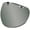 Silver, variant on Nexx XG10/XG100 Helmet 3-Snap Mini Bubble Shield Clear
