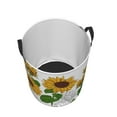 thumbnail image 3 of Daiia plump Sunflower And Sketch Laundry Hamper With Handles Large Storage Basket/Toy Organizer/Dirty Clothes Collapsible Waterproof For College Dorms, Bedroom,Bathroom, 3 of 8