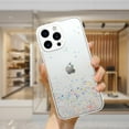 thumbnail image 4 of Elegant Choise Bling Phone Case for iPhone 14 Pro Max/14 Pro/14 Plus/14 Luxury Glitter Cover, White, 4 of 16