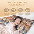 thumbnail image 4 of KLL Ultra Soft Microfiber Body Pillow Cover/Pillowcases 20"x54" with Hidden Zipper Closure-Funny Dogs Family, 4 of 8