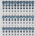 thumbnail image 1 of Ahgly Company Indoor Square Patterned Platinum Gray Novelty Area Rugs, 9' Square, 1 of 6