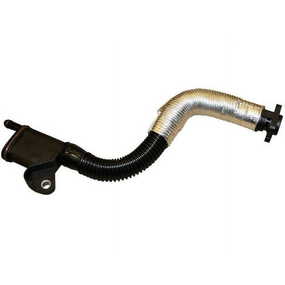 Oil Separator To Intake Line Crankcase Breather Hose - Compatible with 2009 - 2017 Volkswagen Tiguan 2.0L 4-Cylinder 2010 2011 2012 2013 2014 2015 2016