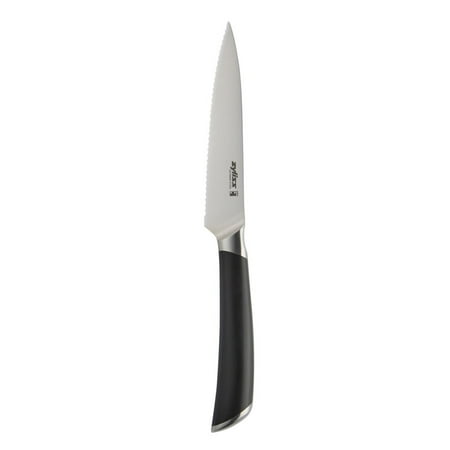 Zyliss Comfort Pro 4.5  Serrated Paring Knife - Ice Hardened German Steel Kitchen Cutlery
