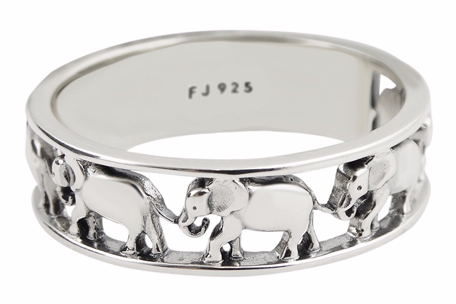 Elephant Ring - 925 Sterling Silver 