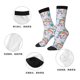thumbnail image 5 of Balery Unicorn DoingYoga Calcetas Largas con Estampado para Hombre y Mujer – Suaves y Transpirables, Talla Única (US 5-11), 5 of 6