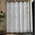 thumbnail image 4 of Room/Dividers/Now Premium Room Divider Curtain, 8ft Tall x 10ft Wide (White Brick), 4 of 7