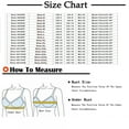 thumbnail image 3 of Homenesgenics Bras for Women Plus Size Sports Bra Women Leopard-Print Front Buckle Front Closures Underwear No Steel Close Bra Beige 46F, 3 of 9
