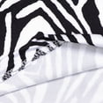 thumbnail image 4 of JAJAHO High Waist Flared Pants For Women Zebra Print Slim Fit Tummy Control Flare Leggings Soft Trousers, 4 of 4