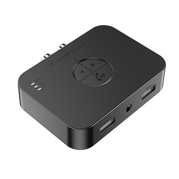 Wireless -Bluetooth5.4 Audio Transmitter Receiver 3.5MM AUX Adapter Hifi Audio Amplifier Universal Module with Mic