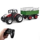 thumbnail image 2 of Remote Control Tractor, 1 : 24 Scale 2.4ghz Remote Control Tractor Toy With Trailer Gripper Hay Bales Screwdriver Cows - J, 2 of 5