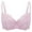Light Purple, variant on Wingslove Women's Beauty Sheer Lace Non Padded Underwired Unlined Balconette Bra