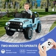 thumbnail image 2 of BeesClover 12V Kids Ride On Truck Car, Battery Powered Electric Vehicles with Remote Control, Spring Suspensions, 3 Speeds, LED Lights, Music, MP3, Ride On Toy Car for Children Toddles Boys Girls, 2 of 6
