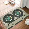 thumbnail image 2 of Retro Cassette Tape Doormat Bathroom Welcome Soft Mat Kitchen Door Floor Hallway Absorbent Floor Rug Door Mat Bath Mat, 2 of 6