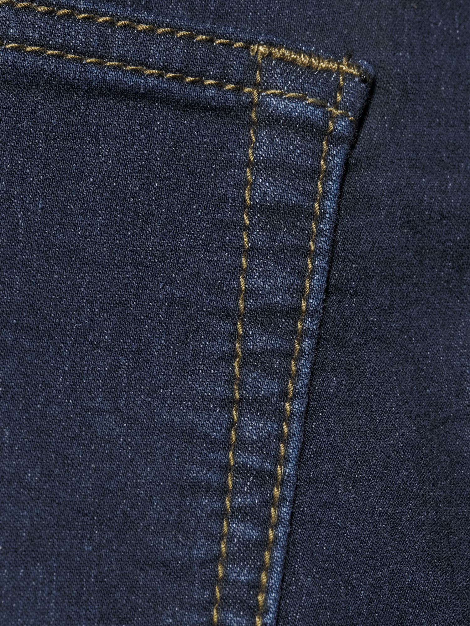 Tailor Vintage Men's Knit Denim Straight Fit Jeans - image 5 of 6