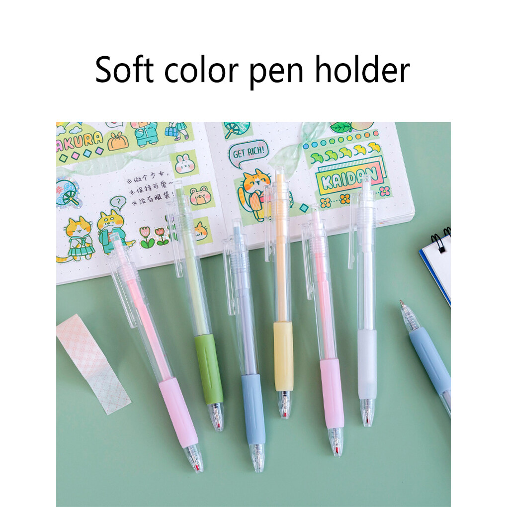 5 Stylos à Bille Rétractables - Poche, Pointe Fine - Encre Noire - Lot Papeterie