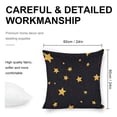 thumbnail image 2 of star Linen toss pillowcase decoration pillowcase gifting preferred 24x24 inch cushion cover 4 sets sofa pillowcase sofa bedroom living room car, 2 of 8