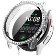 thumbnail image 3 of Funda protectora con diamantes Wdftyju para Galaxy Watch7 40 mm/44 Mm Blanco, 3 of 9