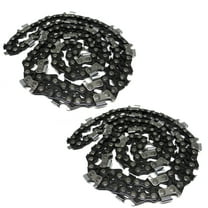 (2 Pack) 20” Chainsaw Chains 3/8 .050 72 DL Compatible with Stihl Husqvarna Oregon / 501846572, 591132372, 72LGX072G, 3624 005 0072