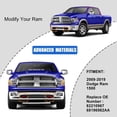 thumbnail image 3 of YIUIY Ram Front Tow Hooks for 2009-2019 Dodge Ram 1500 82210967 68196982AA RED, 3 of 9