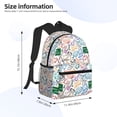 thumbnail image 4 of Lsque Back To School Classic Casual Backpack - Large Capacity Water-Resistant Backpack for School, Work, Travel, and Outdoor Activities, 4 of 8