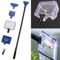 thumbnail image 1 of Kit de limpieza 5 en 1, raspador de algas para acuario, limpieza de vidrio Rojo Verde MX-0128821FYD, 1 of 5