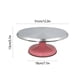 thumbnail image 4 of Soporte Giratorio de Aluminio para Pasteles 12" (31 cm) - Base Estable y Profesional para Decoración de Repostería, 4 of 7