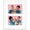 white, variant on 12x16 Collage Picture Frame, Displays 4 Photos in 5x7 Size, Wood Multi-Opening Frame with PS Cover for Wall & Tabletop Use - Blue