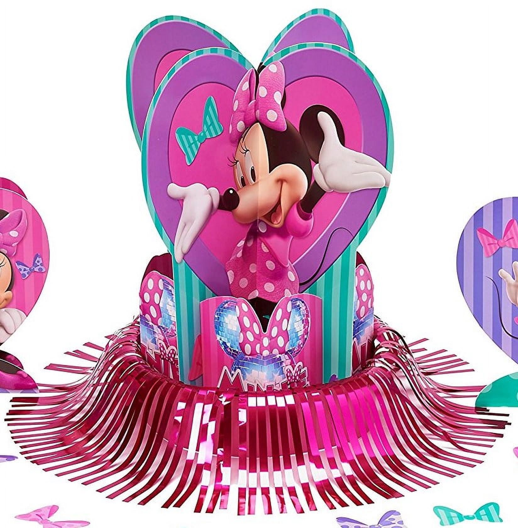 American Greetings Minnie Mouse Party Supplies, Table Decorations, 23-Count