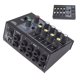 thumbnail image 1 of Mezclador De Sonido De Micrófono, Estéreo De 4 Canales Y Mono De 8 Canales, Mini Mezclador De Sonido De 8 Entradas Y 2 Salidas Para Estudio, 1 of 7