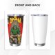 thumbnail image 3 of Vaso MF DOOM de 20 oz, taza de viaje para café con aislamiento al vacío de acero inoxidable, taza de café, taza de viaje con tapa, taza térmica para exteriores, 3 of 8