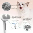 thumbnail image 5 of Chewy Viral Steam Brush, Rechargeable Steam Pet Brush for Dogs, Pet GroomingBrush with Spray, PetHair Removal Comb with Steamer, Dog Mist MassageBrush, Magic Wand for PetHair (White), 5 of 10