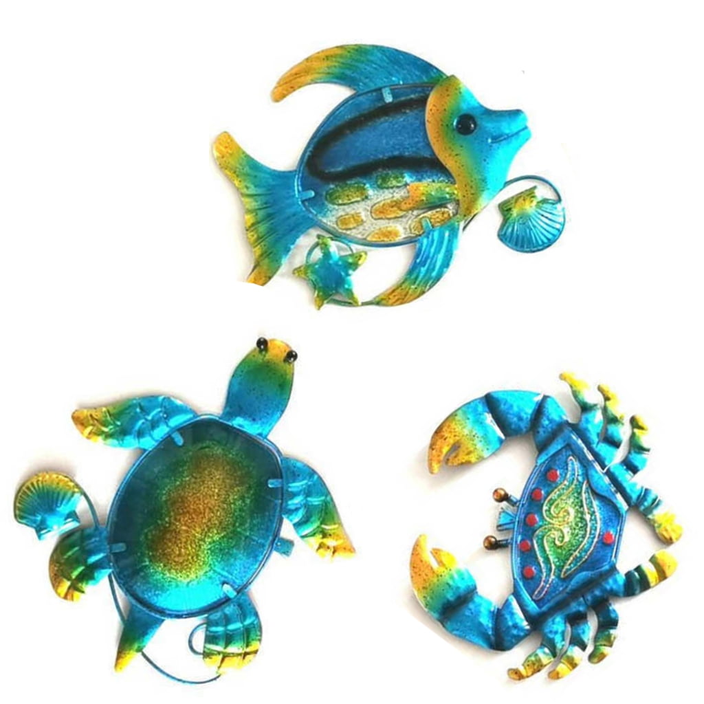 Sea Animal Metal Wall Decor Abstract Sea Animal Silhouette Wall Rustic