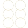 thumbnail image 4 of 6pcs Dream Catcher Ring Crafting Ring Ring Woven Craft Círculos de metal Círculos, 4 of 6