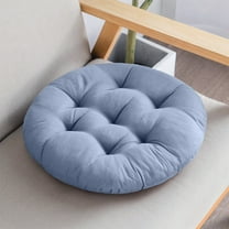 Meditation Floor Pillow 22Inch, Round Large Pillows Seating for Adults, Tufted Corduroy Thick Cushion for Living Room Tatami