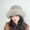Gray, variant on Women Winter Fuzzy Bucket Hat Warm Plush Faux Fur Fisherman Cap Mongolian Ski Beret Panama Caps Fluffy Ushanka Hat Beige