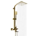 thumbnail image 4 of Shower Faucet System Set Rainfall Shower Head W/ Handheld Spray Mixer Tap Brass, 4 of 14