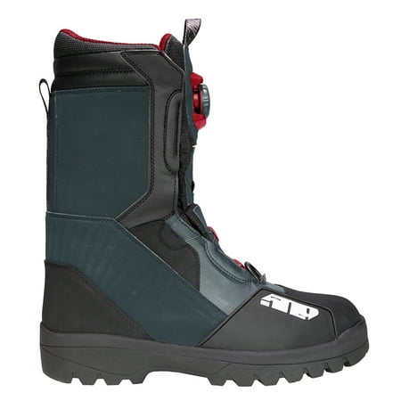 Image of 509 Mens Raid Single BOA H4 Snowmobile Boots 5 Tech Waterproof Sharkskin - 14 F06000900-014-204