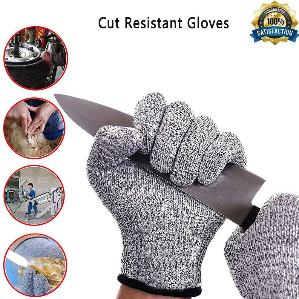 Protective Cut Resistant Gloves Level 5 Certified Safety Protection