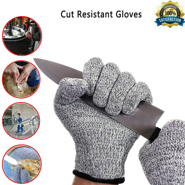 Stainless Steel Mesh Gloves Anti Knife Cut Stab Proof Metal Safety Work  Gloves