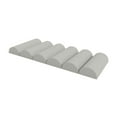 thumbnail image 2 of Soporte lumbar accesorio de almohadas regalos ergonómicos cubierta desmontable de malla transpirable respaldo respaldo cojín de almohada de almohada Gris, 2 of 8