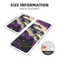 thumbnail image 2 of Bingfone 2 Pcs Kitchen Rugs and Mats,Cushioned Anti-Fatigue Floor Mat,PVC Non-Slip Kitchen Rug Set for Kitchen,Laundry Room,Sink 17"x47"+17"x29" - Astronaut Floating purple Space, 2 of 6