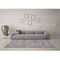 thumbnail image 3 of Ahgly Company Machine Washable Indoor Rectangle Abstract Gray Modern Area Rugs, 8' x 12', 3 of 4