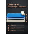 thumbnail image 5 of NOAH & PAW Giant Dog Bed XXL 55x45x11 Inch, Orthopedic Dog Beds, Eggshell Memory Foam Infused with Cooling Gel, Waterproof, Machine Washable, Includes Inner Cover (Vegan Leather), 5 of 5