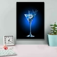 thumbnail image 4 of Epic Graffiti 'Gin and Tonic Splash' by Epic Portfolio, Canvas Wall Art, 12"x16", 4 of 8