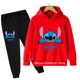 thumbnail image 5 of Conjunto de sudadera con capucha de punto para niñas, conjuntos de manga larga para niños de 3 a 14 años, conjuntos de chándal informal con capucha y pantalones para bebés y niños, 5 of 5