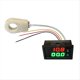 thumbnail image 1 of Amperímetro y voltímetro de efecto Hall, CC 0-300V, 400A, monitor de batería, LED, medidor digital de corriente y voltaje, 12V, 24V, 36V, 48V, 60V, para uso automotriz., 1 of 4