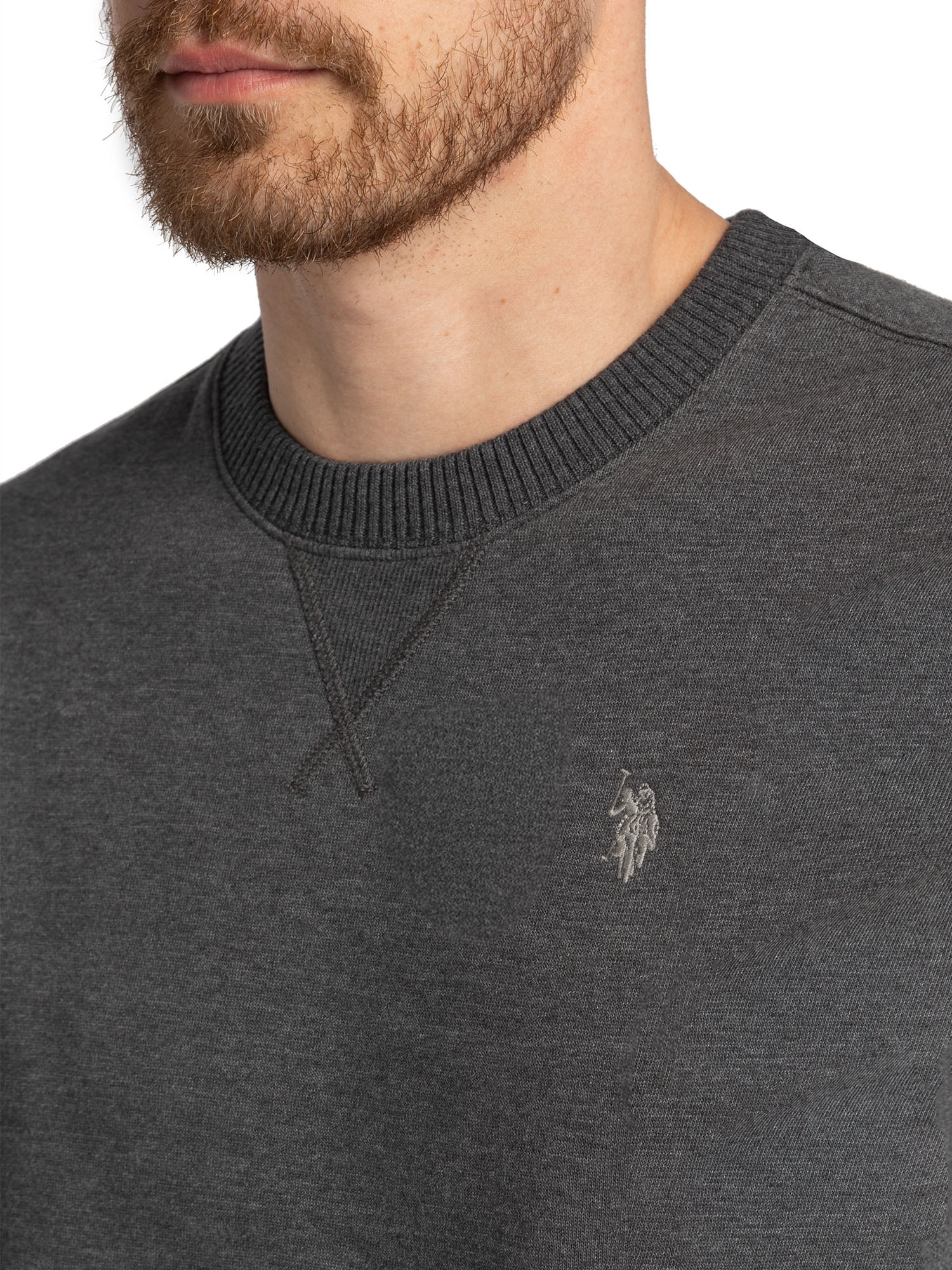 U.S. Polo Assn. Men's Crewneck Fleece Sweatshirt
