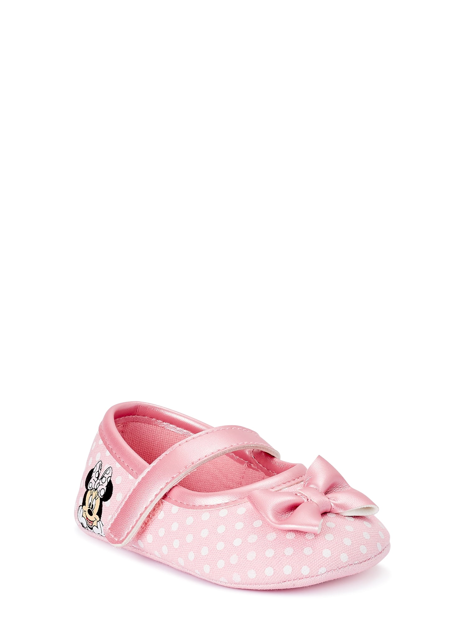 Infant Sizes 1-5 Soft Sole Leather Mary Jane Moccasins Disney Baby Girl Shoes Freshly Picked