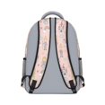 thumbnail image 3 of Princess and Unicorn Pink Pattern Backpack for School, Cute School Bag with Adjustable Shoulder Straps and Padded Back, 15.3"x11"x6.7", 3 of 5